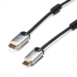 Cablu video Serioux Premium Gold, HDMI tata - HDMI tata, Ethernet Cablu video Serioux Premium Gold, HDMI tata - HDMI tata, Ethernet