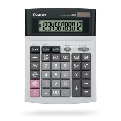 Calculator birou Canon WS-1210THB, 12 digiti, display LCD,  Calculator birou Canon WS-1210THB, 12 digiti, display LCD,