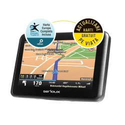 GPS Serioux, Urban Pilot UPQ430, 4.3" TFT, rezolutie: 480*272, harta Europa GPS Serioux, Urban Pilot UPQ430, 4.3" TFT, rezolutie: 480*272, harta Europa