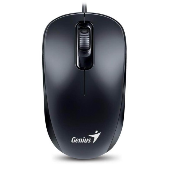 Mouse Genius cu fir, optic, DX110, 1200dpi, negru, plug and play, USB Tastaturi, Mouse. Mouse pad image