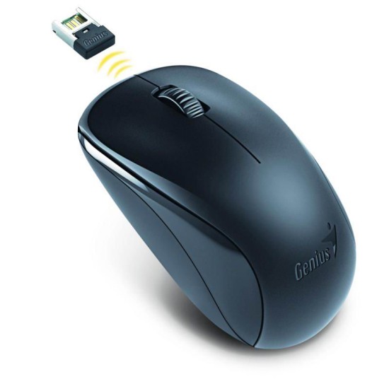 Mouse Genius wireless, NX-7000, 1200dpi, negru Tastaturi, Mouse. Mouse pad image