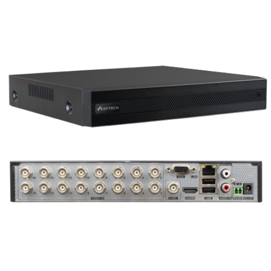 DVR 16 canale video 1080p LITE, 1 canal audio, ASYTECH VT-1416HL DVR-uri supraveghere video image