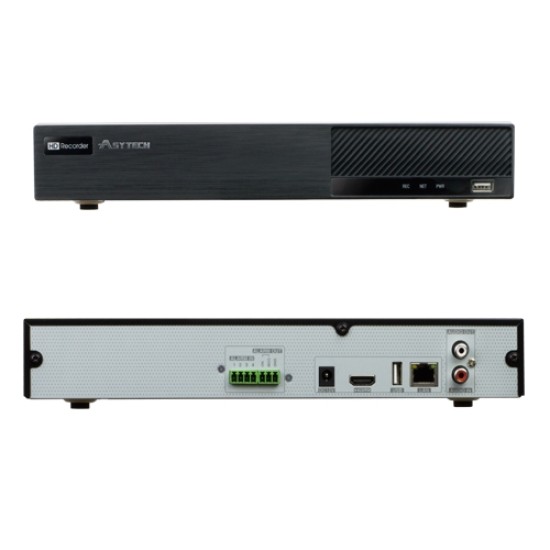 NVR 8 canale IP 5MP, ASYTECH VT-N1308H image