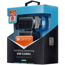 Camera web Canyon 1080P, Full HD live streaming, 2.0 Mega pixels auto focus webcam Camera web Canyon 1080P, Full HD live streaming, 2.0 Mega pixels auto focus webcam