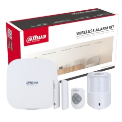 Kit sistem de alarma wireless si 2G DAHUA: hub, detector PIR, contact magnetic, telecomanda Kit sistem de alarma wireless si 2G DAHUA: hub, detector PIR, contact magnetic, telecomanda
