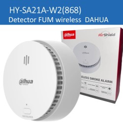 Detector FUM wireless pentru centralele de efractie Wi-Fi DAHUA Detector FUM wireless pentru centralele de efractie Wi-Fi DAHUA