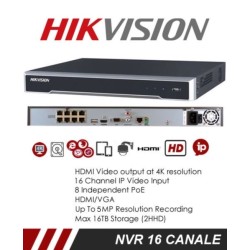 NVR HikVision DS-7616NI-SE-8P 16 canale 8xPoE