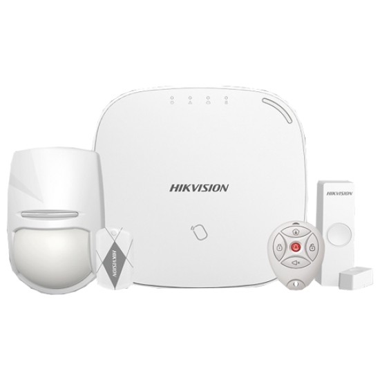 Kit sistem de alarma Wireless, 3G/4G, LAN-WIFI, RF Card -HIKVISION Sistem alarma wireless Hikvision HIKVISION