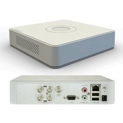 DVR 4 canale video 4MP, 1 canal audio, HIKVISION DS-7104HQHI-K1