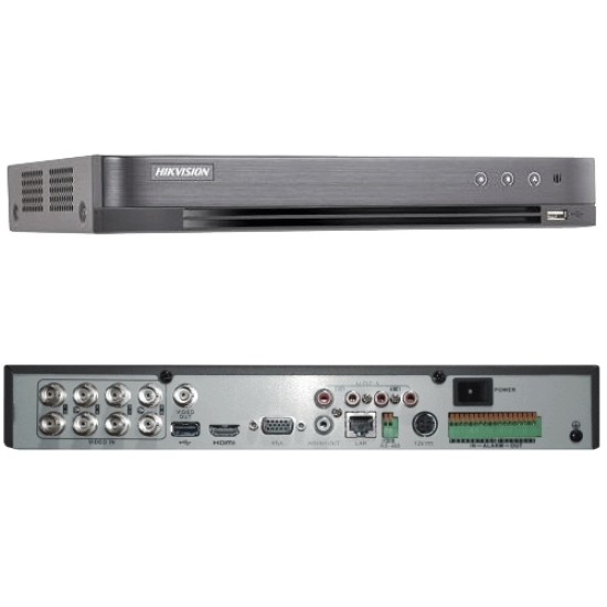 DVR 8 canale video 8 MP, 4 canale audio, Alarma: 8 intrari, 4 iesire, HIKVISION DS-7208HUHI-K1 DVR-uri supraveghere video image