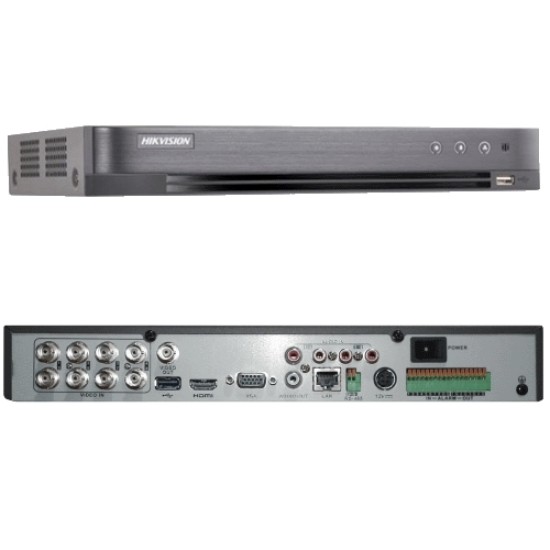 DVR 8 canale video 8 MP, 4 canale audio, Alarma: 8 intrari, 4 iesire, HIKVISION DS-7208HUHI-K2 DVR-uri supraveghere video image