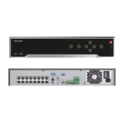 NVR 4K 32 canale 8MP, PoE integrat 16 porturi, HIKVISION DS-7732NI-K4-16P