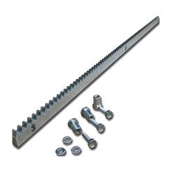 Cremaliera metalica zincata 30x12 mm -lungime 1M Cremaliera metalica zincata 30x12 mm -lungime 1M