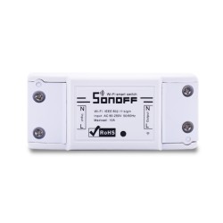 Comutator inteligent cu control internet wireless WiFi + modul receptie RF Comutator inteligent cu control internet wireless WiFi + modul receptie RF