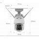 Camera supraveghere video SPEED DOME, 4G, cu panou solar, 100% independenta 