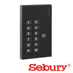Controler stand-alone cu tastatura si cititor, carcasa plastic - SEBURY Controler stand-alone cu tastatura si cititor, carcasa plastic - SEBURY