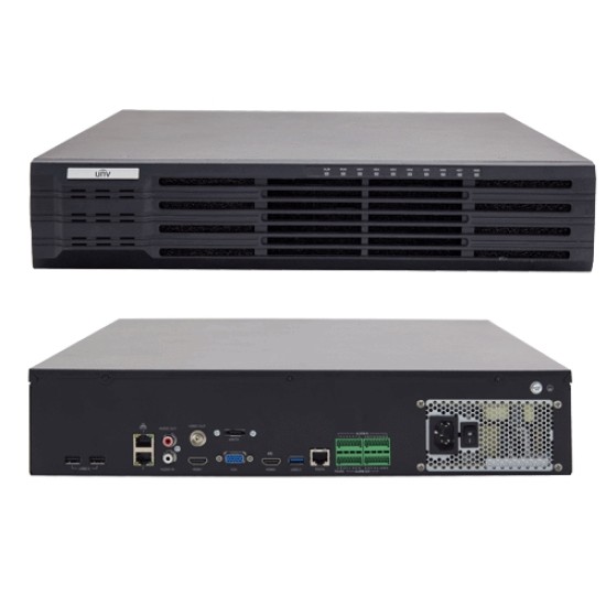 NVR 4K 64 canale 12MP, UNIVIEW NVR308-64R-B image