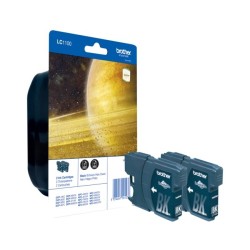 Cartus Brother LC-1100BKX2 Black ORIGINAL - LC1100BKBP2