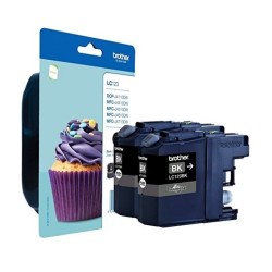 Cartus Brother LC-123BKX2 Black ORIGINAL 1.200 pag - LC123BKBP2