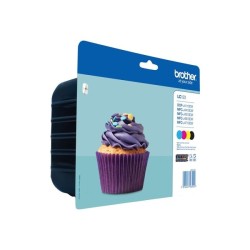 Cartus Brother LC-123VAL BCMY 1.200+3x600 pag - LC123VALBP