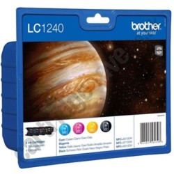 Cartus Brother LC-1240VAL BCMY ORIGINAL 4x 600 pag - LC1240VALBP