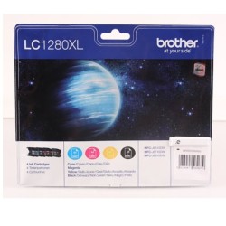 Cartus Brother LC-1280XLVAL BCMY ORIGINAL - LC1280XLVALBP