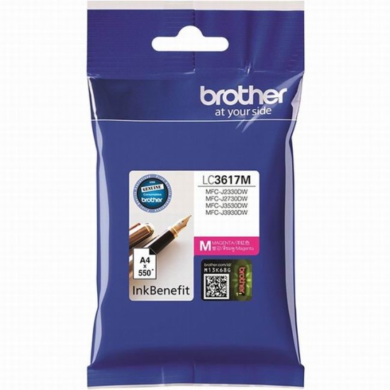 Cartus Brother LC-3617M Magenta ORIGINAL 550 pag - LC3617M Cartus cerneala Brother image