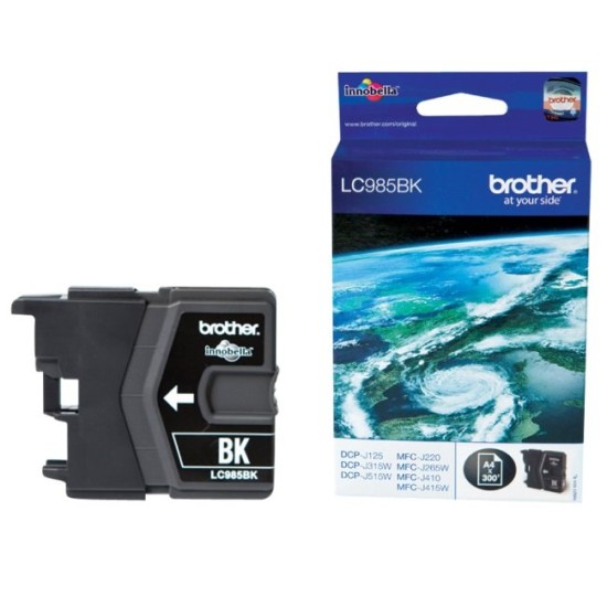 Cartus Brother LC-985BK Black ORIGINAL 300 pag - LC985BK Cartus cerneala Brother image