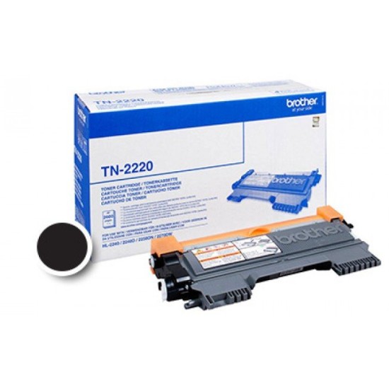 Cartus toner Brother TN-2220 Negru ORIGINAL 2.600 pag (TN2220) Cartus toner Brother image