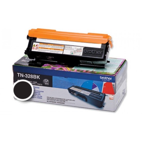 Cartus toner Brother TN-328BK Negru 6.000 pag (TN328BK) image