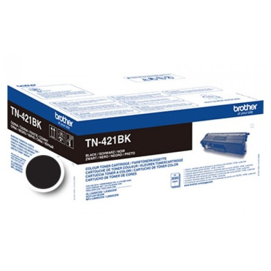 Cartus toner Brother TN-421BK Negru 3.000 pag (TN421BK) image