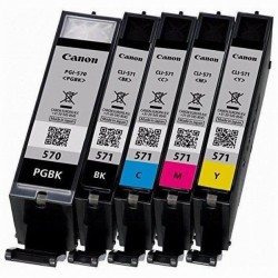 Cartus cerneala Canon CLI-570 MULTIPACK + PB - CLI570 MULTIPACK