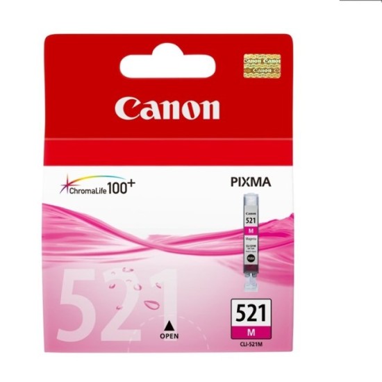 Cartus cerneala Canon CLI-521M Magenta 9ml 505 pag - CLI521M Cartus cerneala Canon image
