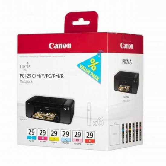 Cartus cerneala Canon PGI-29 MULTIPACKL 6 x 36ml - PGI29 image