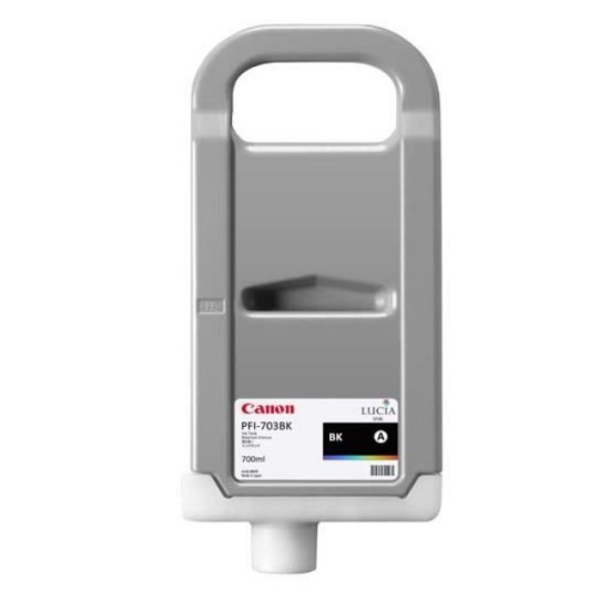 Cartus cerneala Canon PFI-703BK Negru ORIGINAL 700ml - PFI703BK Cartus cerneala Canon image