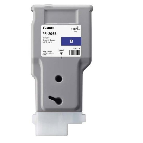 Cartus cerneala Canon PFI-206B Blue ORIGINAL 300ml - PFI206B Cartus cerneala Canon image