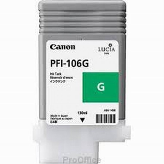 Cartus cerneala Canon PFI-106G Green ORIGINAL 130ml - PFI106G image