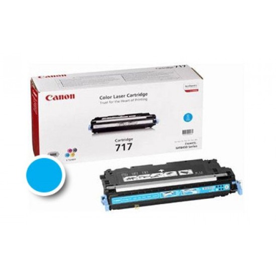 cartus toner Canon CRG-717C Cyan ORIGINAL 4.000 pag Cartus toner Canon image