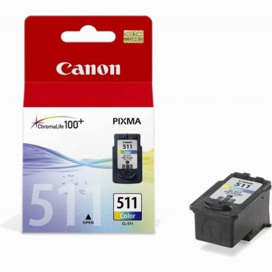 Cartus cerneala Canon CL-511 Color ORIGINAL 9ml 245 pag - CL511 Cartus cerneala Canon image
