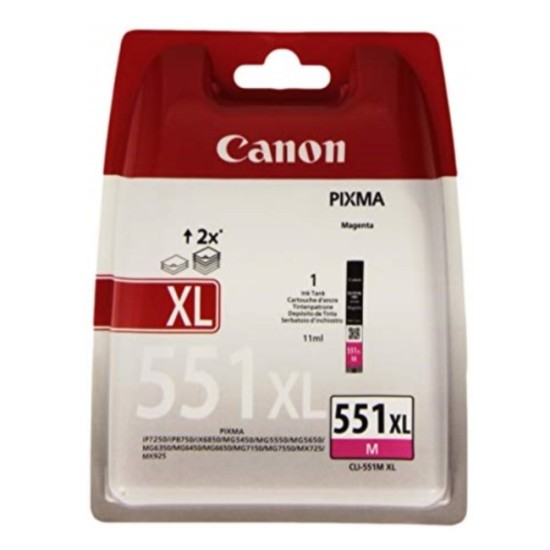 Cartus cerneala Canon CLI-551XL Cyan ORIGINAL 11ml - CLI551XL Cartus cerneala Canon image