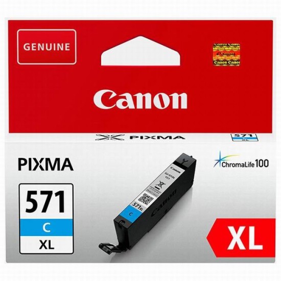 Cartus cerneala Canon CLI-571XL Cyan ORIGINAL 11ml - CLI571XL Cartus cerneala Canon image