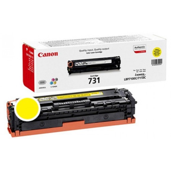 cartus toner Canon CRG-731Y Galben ORIGINAL 1.500 pag Cartus toner Canon image