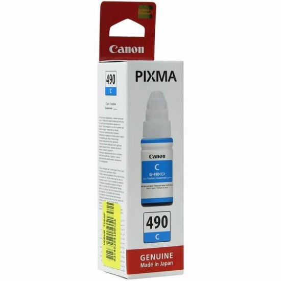 Cartus cerneala Canon GI-490C Cyan 70ml 7.000 pag - GI490C image