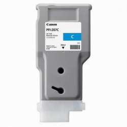 Cartus cerneala Canon PFI-207C Cyan ORIGINAL 300ml - PFI207C