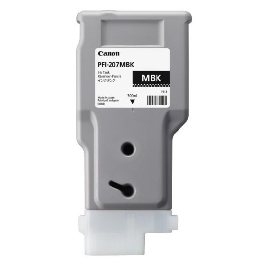 Cartus cerneala Canon PFI-207MBK Matte Black 300ml - PFI207MBK Cartus cerneala Canon image