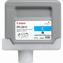 Cartus cerneala Canon PFI-301C Cyan ORIGINAL 330ml - PFI301C