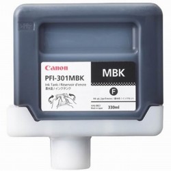 Cartus cerneala Canon PFI-301MBK Matte Black 330ml - PFI301MBK