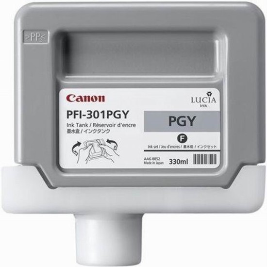 Cartus cerneala Canon PFI-301PG Photo Grey 330ml - PFI301PG image