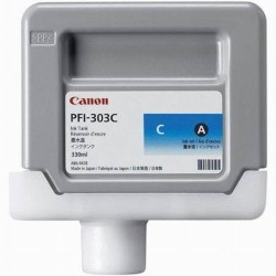 Cartus cerneala Canon PFI-303C Cyan ORIGINAL 330ml - PFI303C