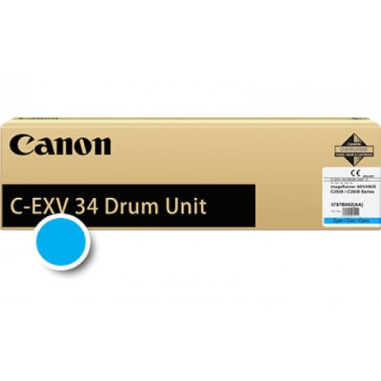 Unitate cilindru Canon C-EXV34 Cyan (Drum Unit CF3787B003BA) Unitate imagine, Drum image
